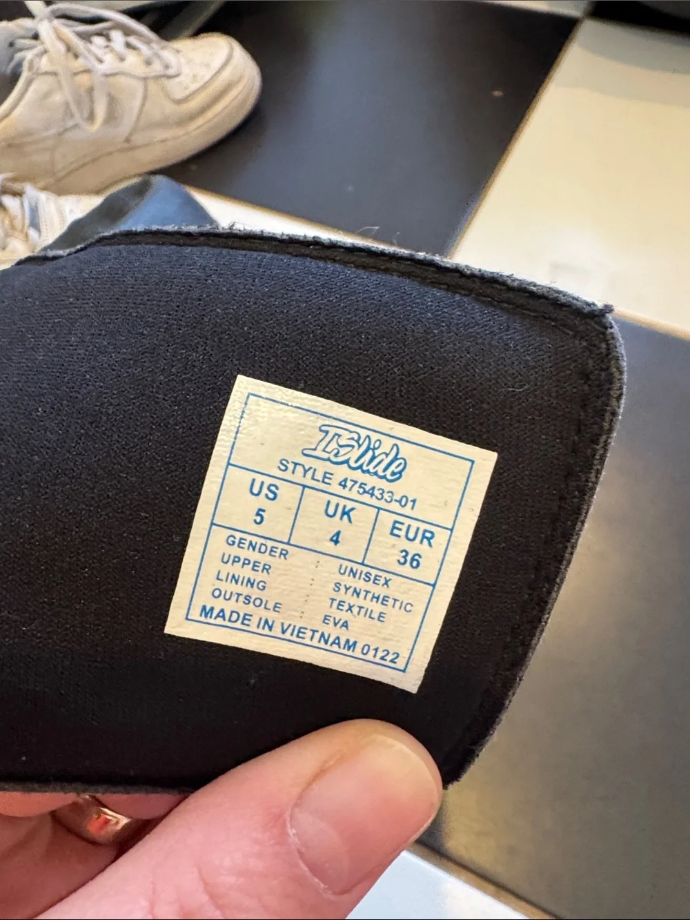 N/A black slide